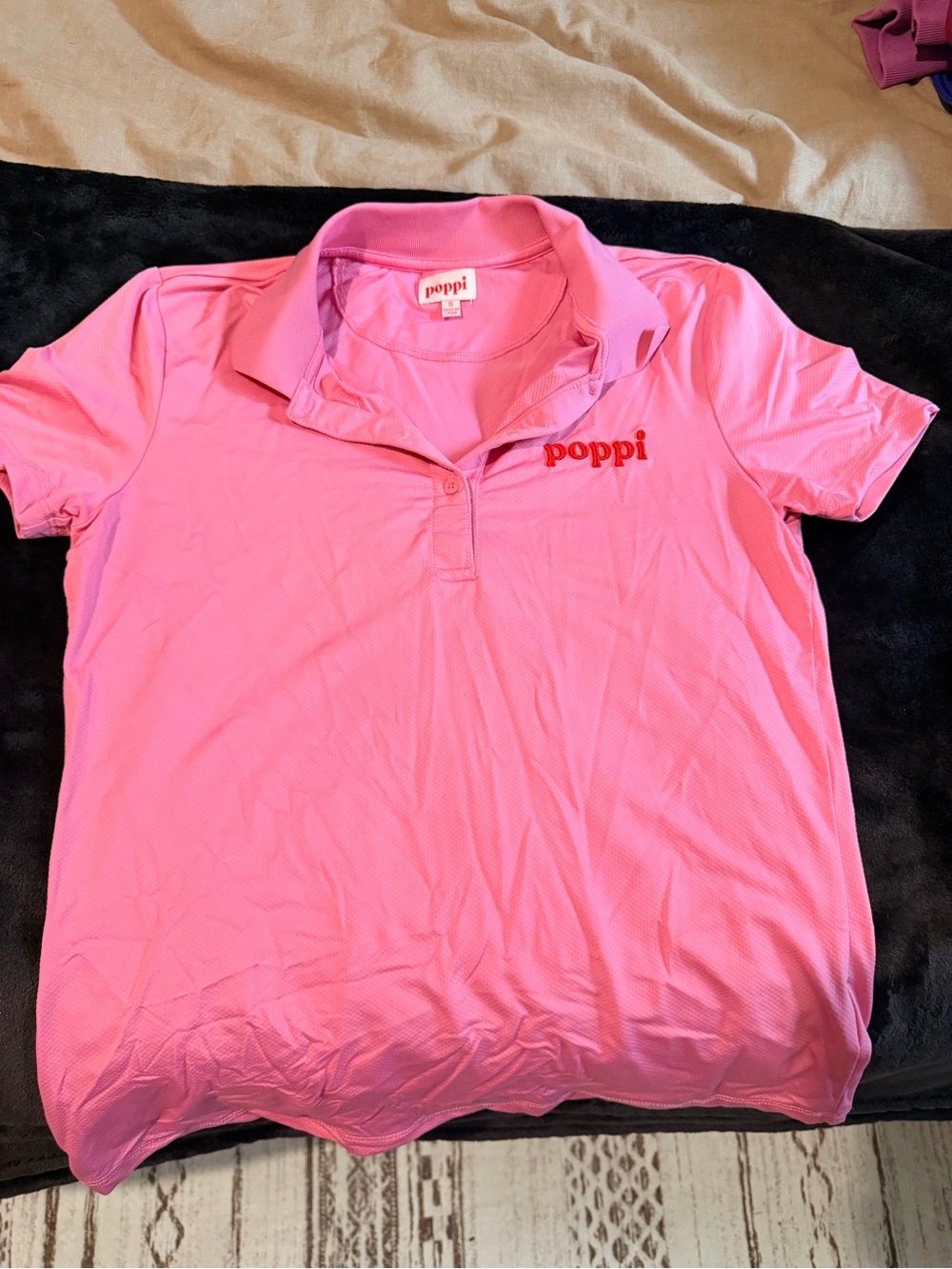 Women's Pink Poppi Polo Shirt